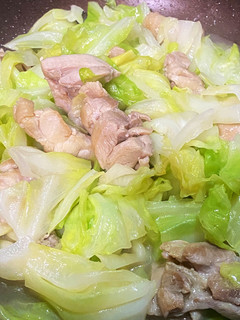 超簡単!春キャベツと鶏の塩だれ炒め-レシピのメイン写真