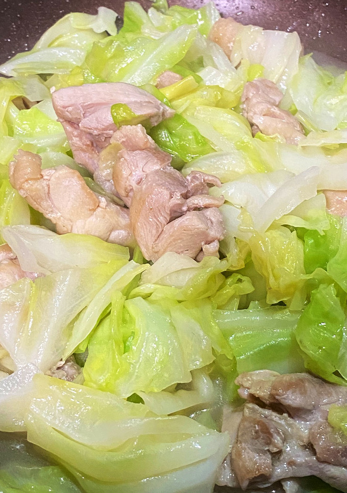 超簡単！春キャベツと鶏の塩だれ炒め-レシピのメイン写真