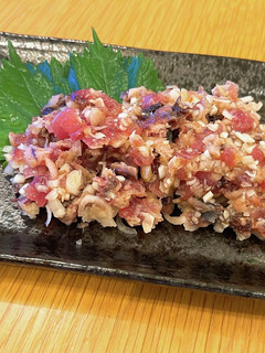 濃厚!鰹のタタキのなめろう-レシピのメイン写真