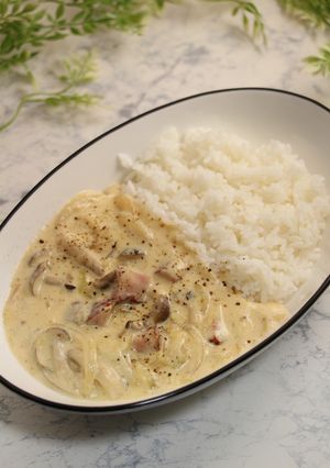 簡単！カルボシチュー-レシピのメイン写真
