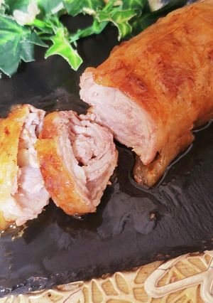 薄切り肉とライスペーパーdeチャーシュー-レシピのメイン写真