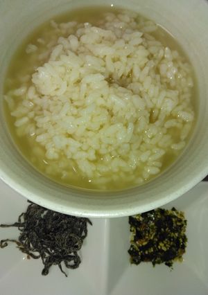ほうじ茶以外でも茶粥(入れ粥)-レシピのメイン写真