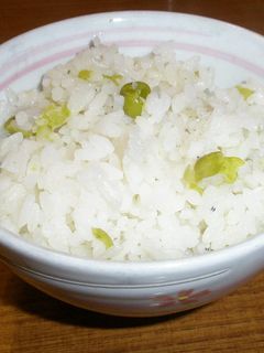 えんどう豆ご飯-レシピのメイン写真