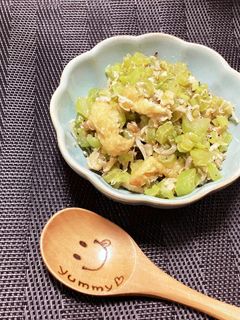 葉大根の塩麹ガーリックふりかけ-レシピのメイン写真