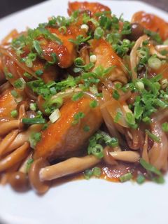 鶏むね肉としめじのオイスター炒め-レシピのメイン写真
