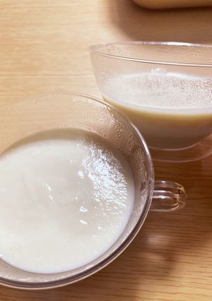 絹豆腐で杏仁豆腐-レシピのメイン写真