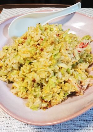 カニ炒飯-レシピのメイン写真
