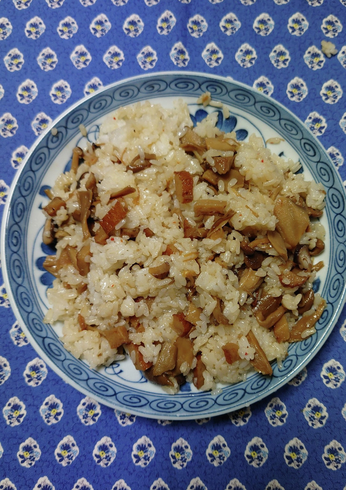 ヨウサマの減塩きのこ類の混ぜご飯-レシピのメイン写真