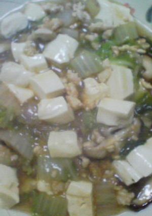 白麻婆豆腐春雨-レシピのメイン写真