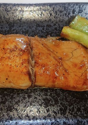 ふくらぎの粉山椒入り照り焼き-レシピのメイン写真