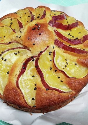 鳴門金時でしっとり旨♡ケーキ-レシピのメイン写真