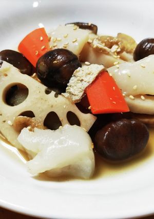 甘栗の煮物-レシピのメイン写真