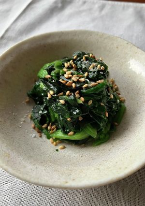 冷凍ほうれん草の1番美味しい食べ方-レシピのメイン写真