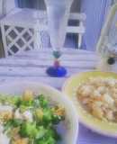 ブロコリ―たまごお豆腐いわしごはん