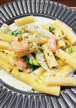 さっぱり!レモンクリームパスタ-レシピのメイン写真