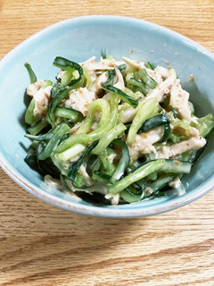 きゅうりとサラダチキンの棒棒鶏風サラダ-レシピのメイン写真