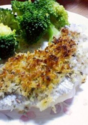 ヘルシーに♪鱈の香草パン粉焼き-レシピのメイン写真