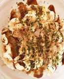 はんぺんとチーズのお好み焼き風