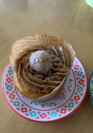 モンブランチーズケーキ-レシピのメイン写真