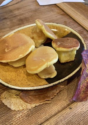 パンケーキアミタケモドキ-レシピのメイン写真