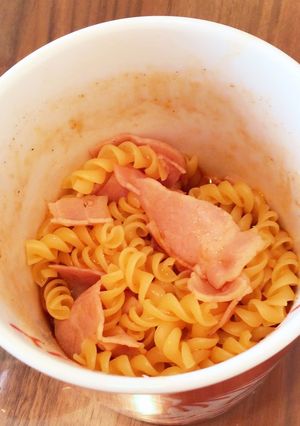 レンチン☆マグカップパスタ-レシピのメイン写真