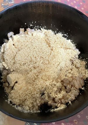 酵素玄米 おはぎ風ご飯-レシピのメイン写真