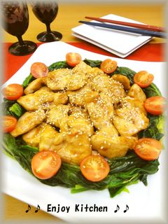 コクうま!鶏むね肉のハニーオイスター焼き-レシピのメイン写真