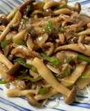 ツナとキノコの生姜あんかけ素麺♪