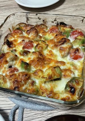 アボカドと鶏肉のチーズ焼き-レシピのメイン写真
