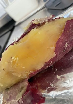 圧力鍋でねっとり焼き芋-レシピのメイン写真