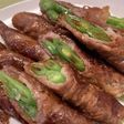 いんげんの牛肉巻き