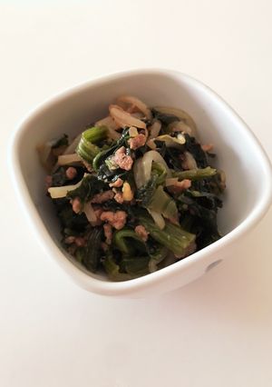 レンジで簡単♪ほうれん草のレンジ煮-レシピのメイン写真