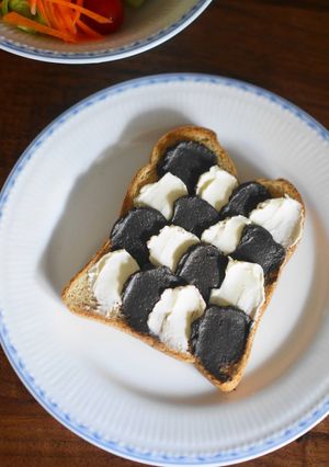 ＊ティラミス風＊モノクロトースト-レシピのメイン写真