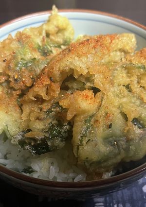 紫蘇かまぼこ天丼-レシピのメイン写真