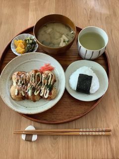 たこ焼き定食-レシピのメイン写真