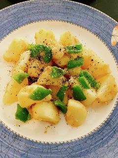 じゃがいもとピーマンの味噌炒め-レシピのメイン写真