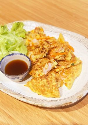 サクッ!ふわっ!な豆腐チヂミ-レシピのメイン写真
