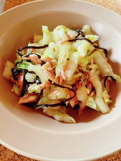 白菜の塩昆布和え-レシピのメイン写真