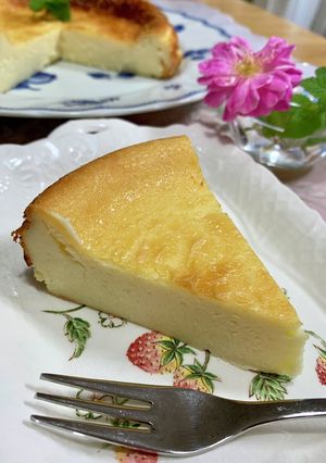 我が家のベイクドチーズケーキ♪-レシピのメイン写真