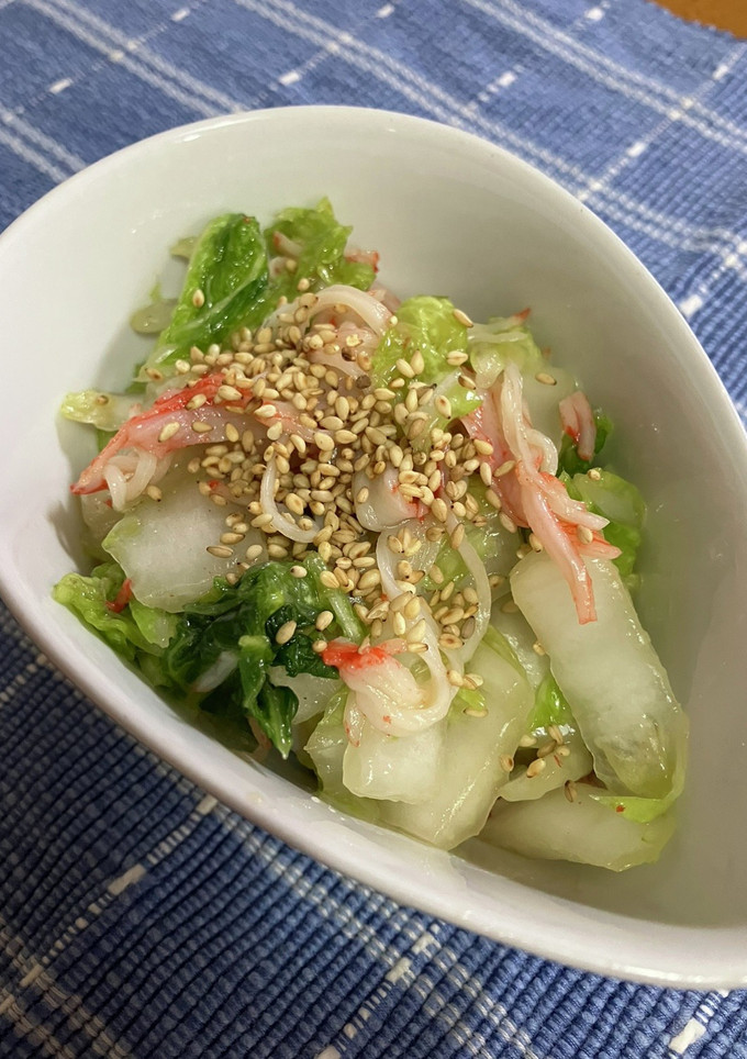 白菜とカニカマの中華風和え-レシピのメイン写真