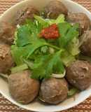 ベトナムフォー　牛肉団子で簡単PHO