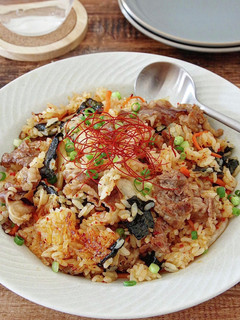 ☆簡単☆牛キムチチャーハン-レシピのメイン写真
