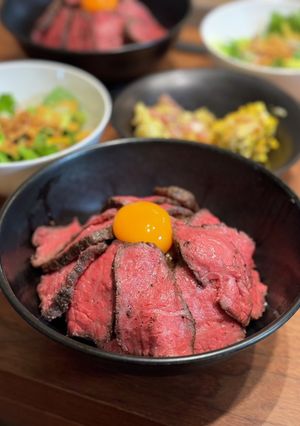 ローストビーフ丼-レシピのメイン写真