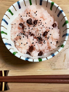 レンジで甘納豆のお赤飯-レシピのメイン写真