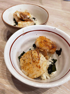 帆立のバター醤油丼-レシピのメイン写真