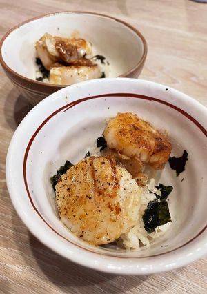 帆立のバター醤油丼-レシピのメイン写真
