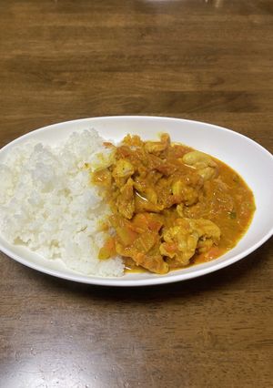 レンチンのみで作る簡単バターチキン-レシピのメイン写真