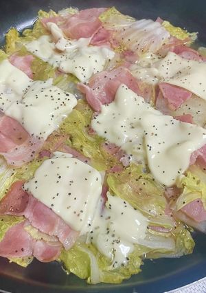 白菜とベーコンの白ワイン煮-レシピのメイン写真