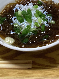 簡単ヘルシーもずくそうめん-レシピのメイン写真