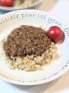 肉みそあんかけチャーハンのあんかけ-レシピのメイン写真